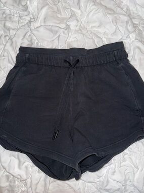 Lululemon Black Drawstring Lounge Shorts